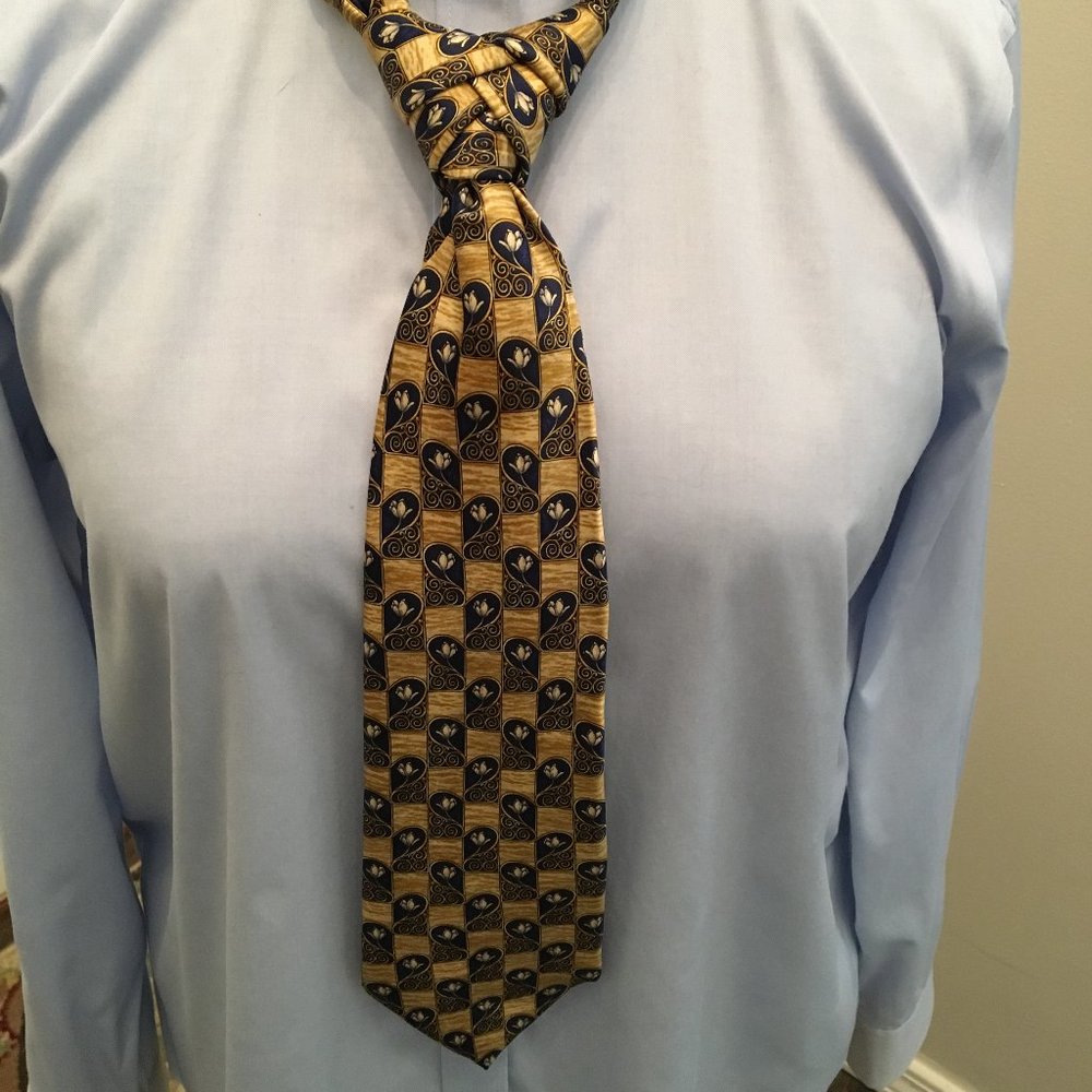 Lanvin Paris 100% Silk Tie, Made in France
